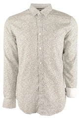 Hugo Boss Men's Big & Tall Ronni Long Sleeve Shirt 5XL Black Green